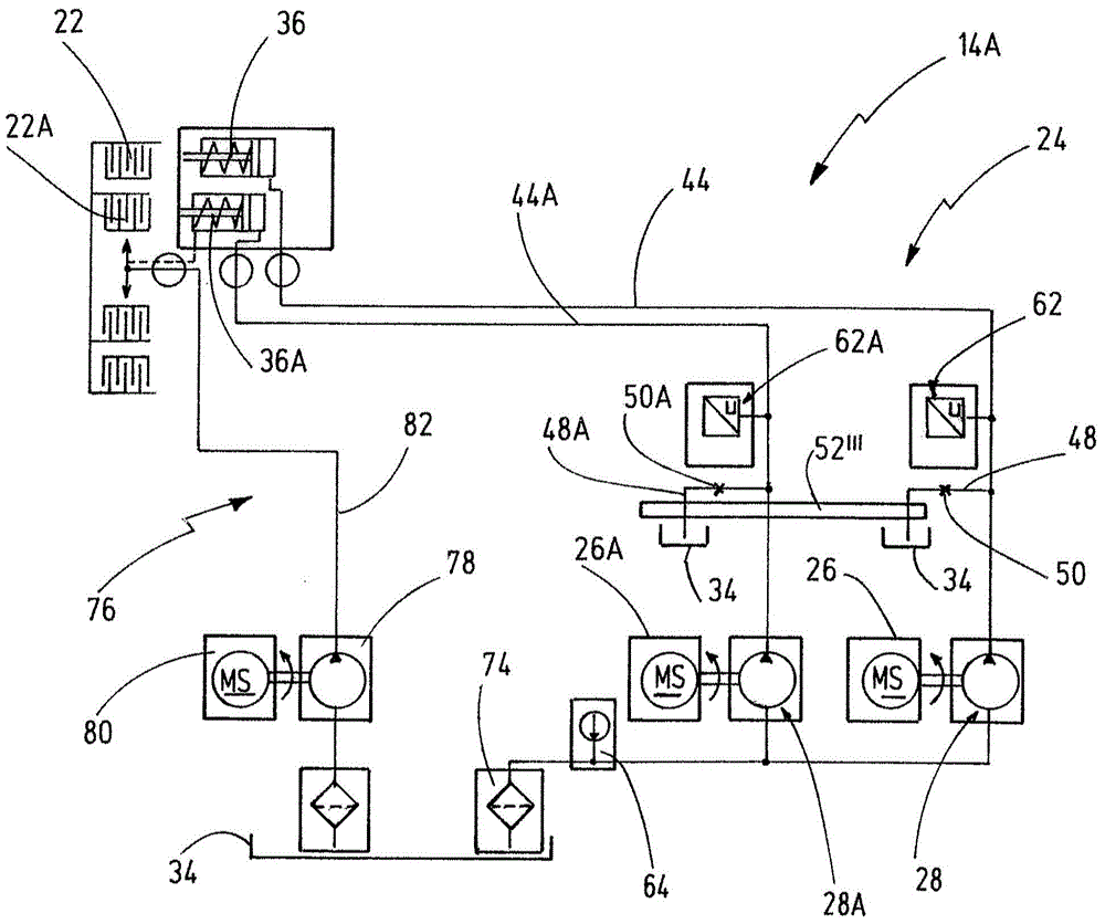 Coupling assembly, motor vehicle power train and coupling control method