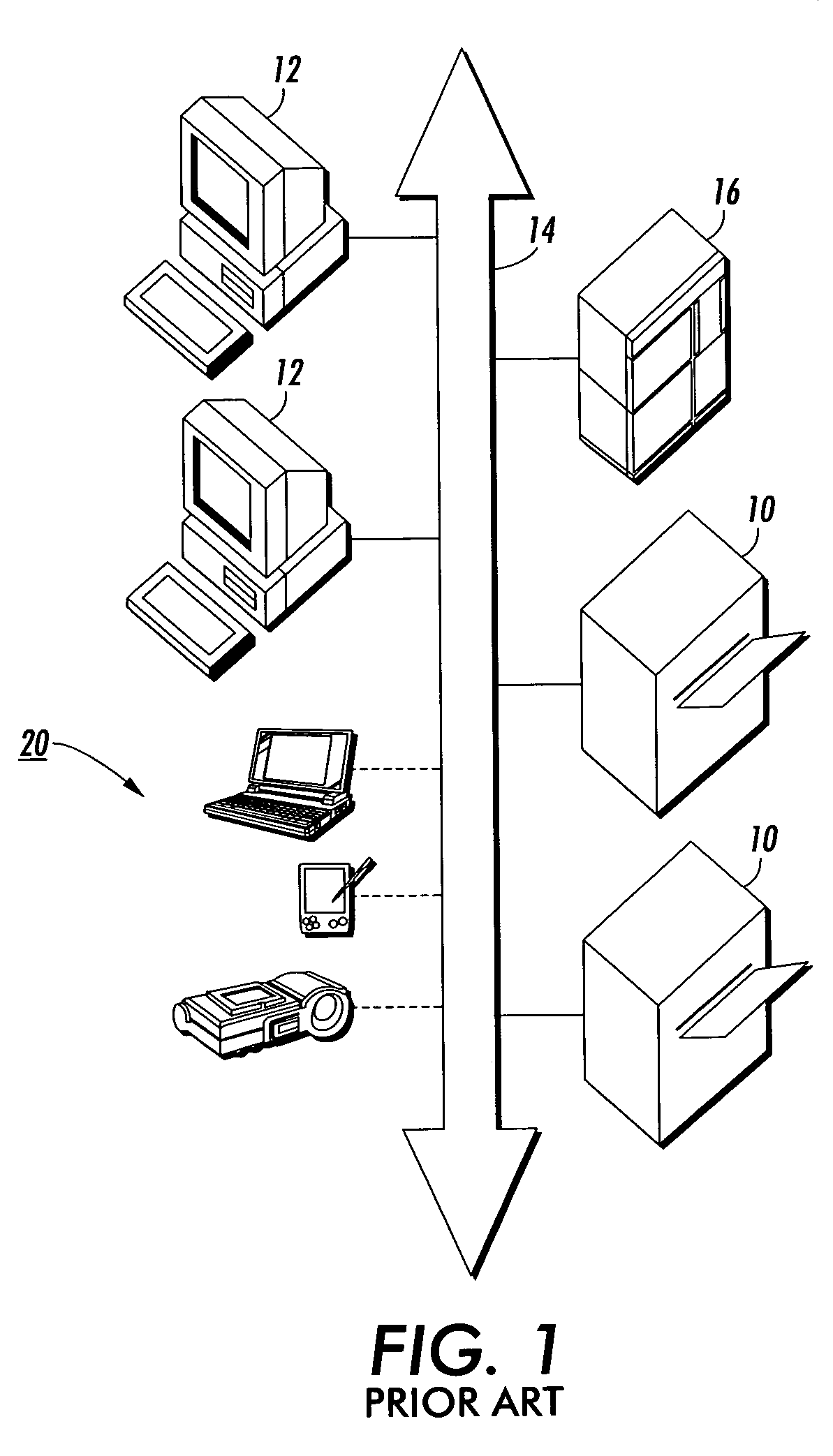 System for determining communication parameters associated with an unknown digital printer