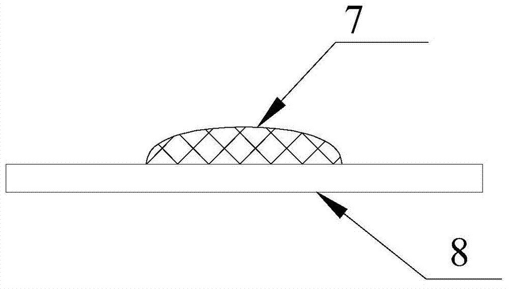 Production method of glue attached G/G capacitive screen