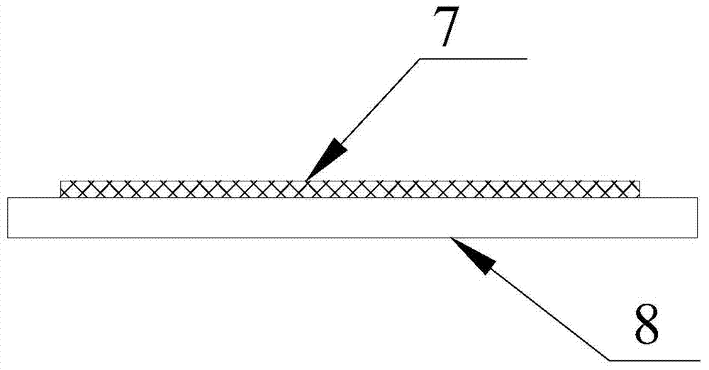 Production method of glue attached G/G capacitive screen