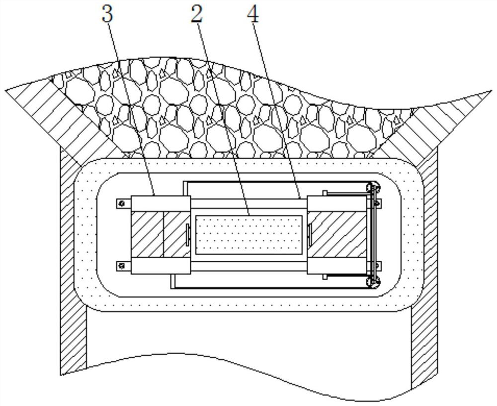 Rice fertilizing device capable of reducing caking and realizing quantitative and uniform scattering