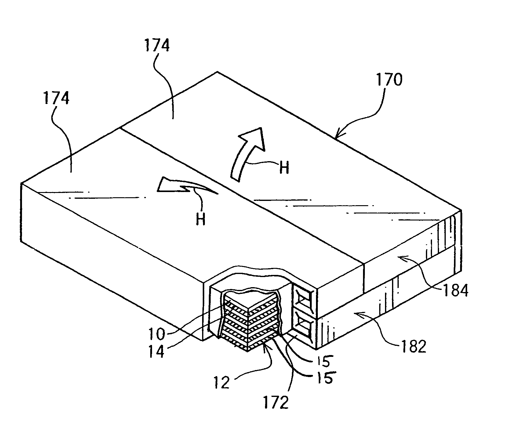 Planographic printing plate packaging structure and method for packaging planographic printing plate