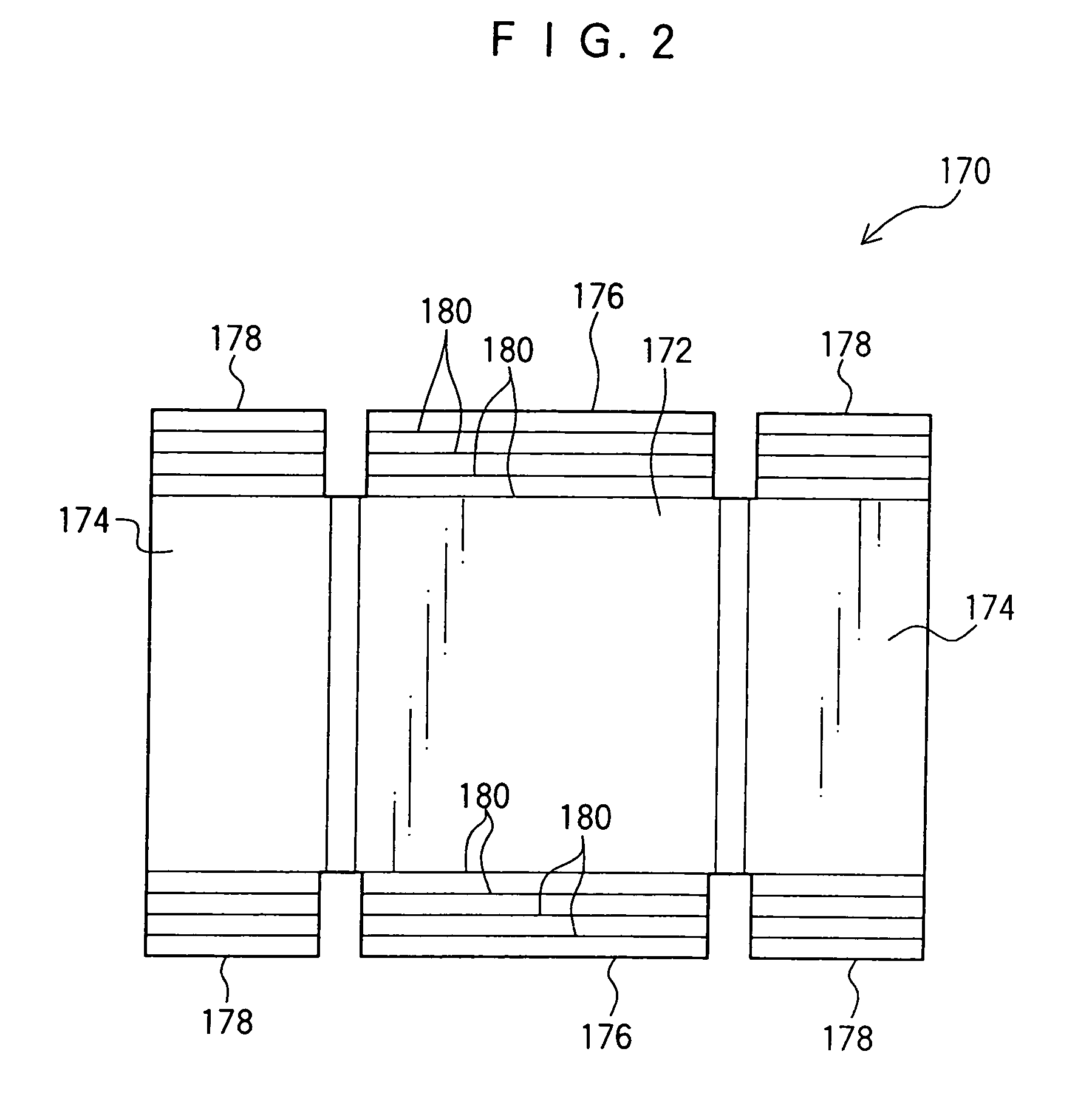 Planographic printing plate packaging structure and method for packaging planographic printing plate