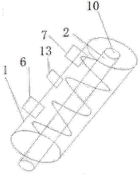 Screw rod type impregnation equipment