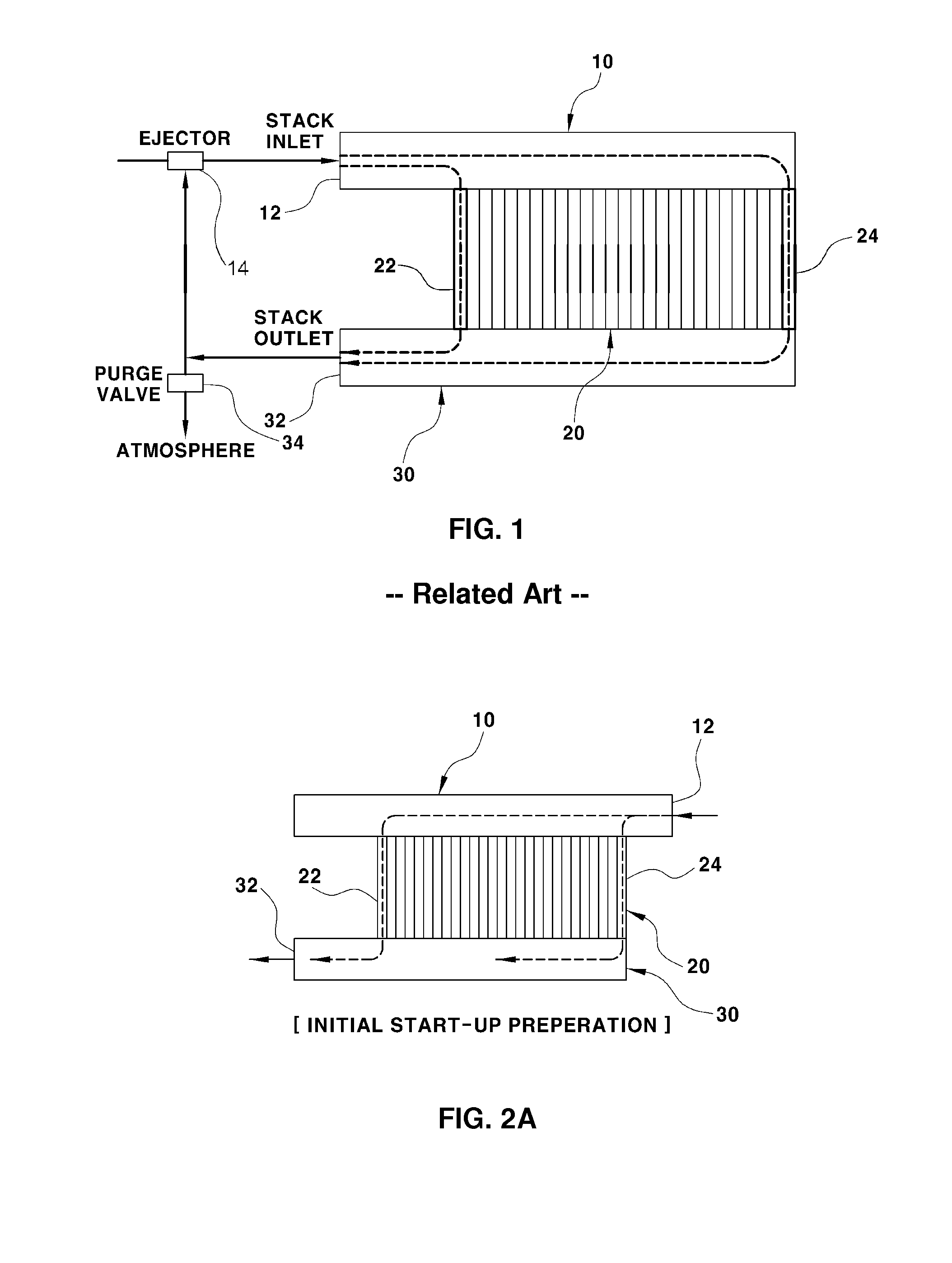 Device for changing anode inlet and anode outlet of fuel cell stack