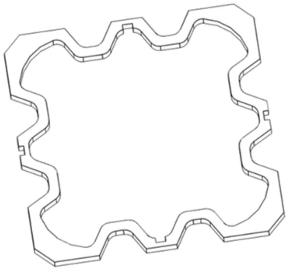 Three-dimensional metamaterial functional component and manufacturing method thereof