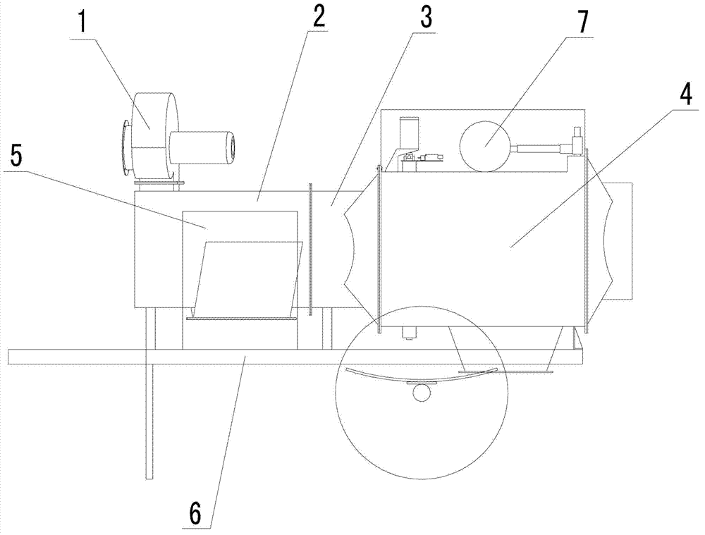 Centrifugal pulse dust collector