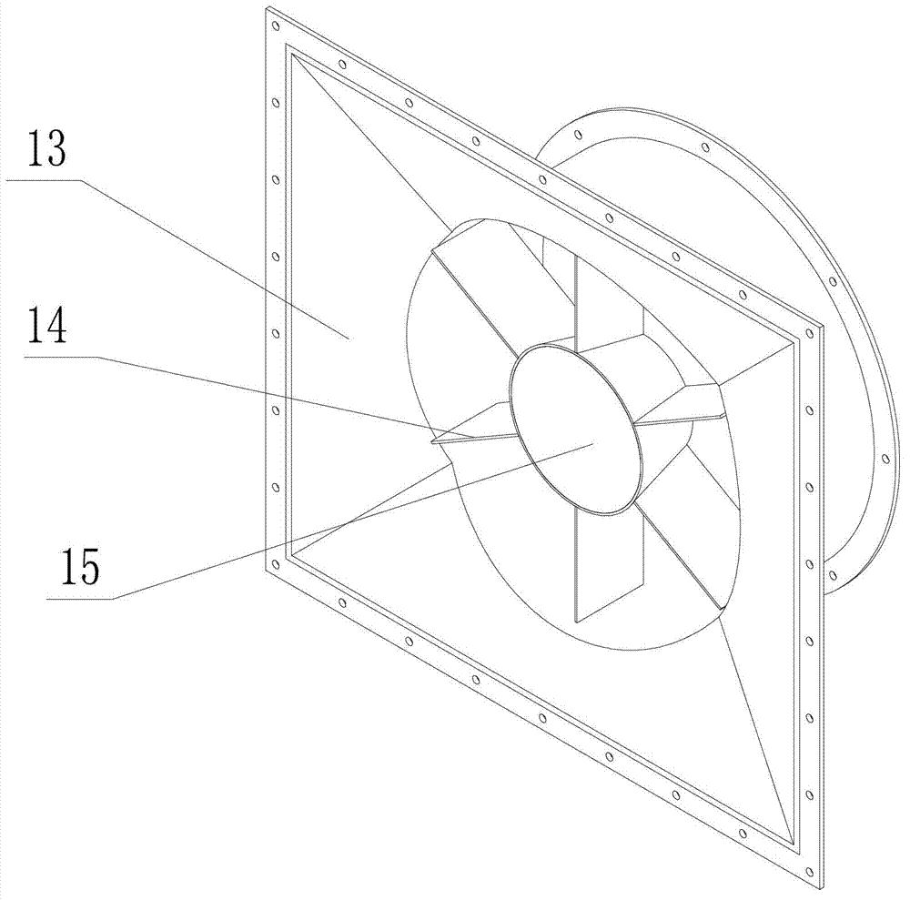 Centrifugal pulse dust collector