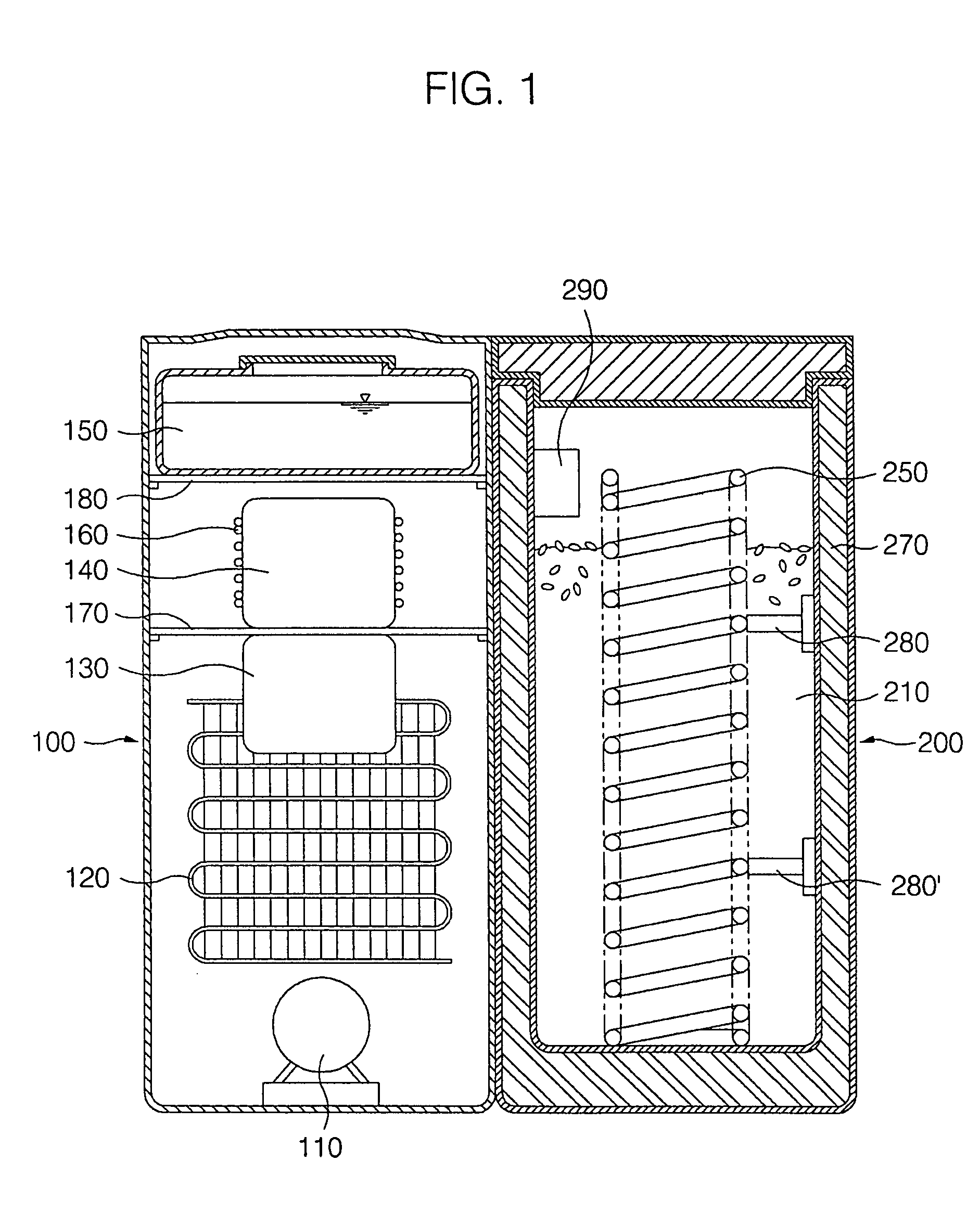 Refrigerator for grain