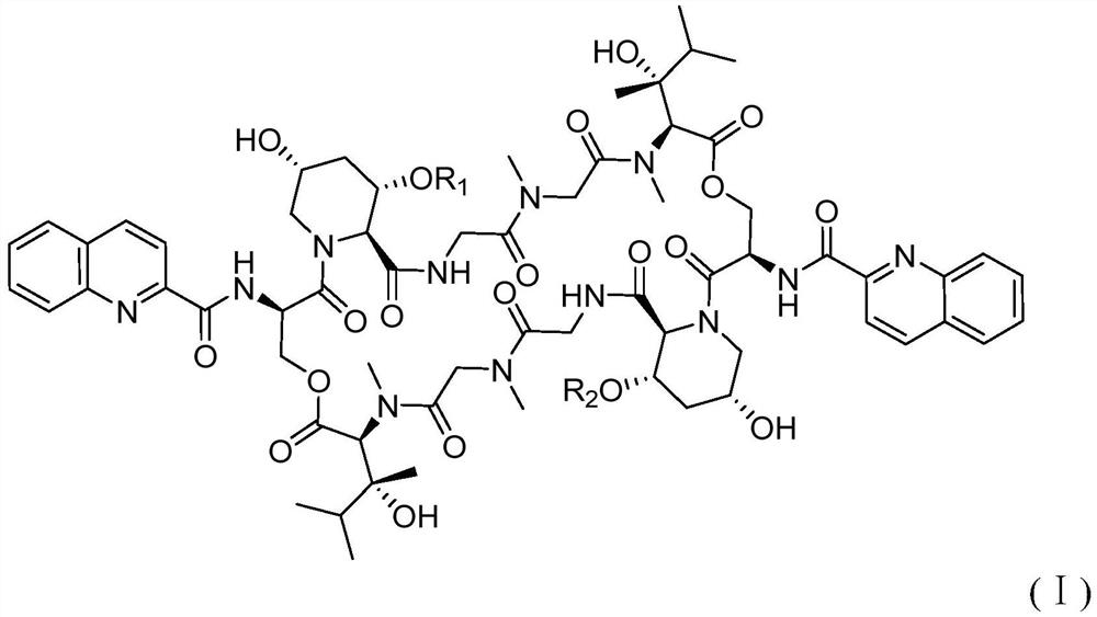 Ester peptide compound as well as preparation method and application thereof