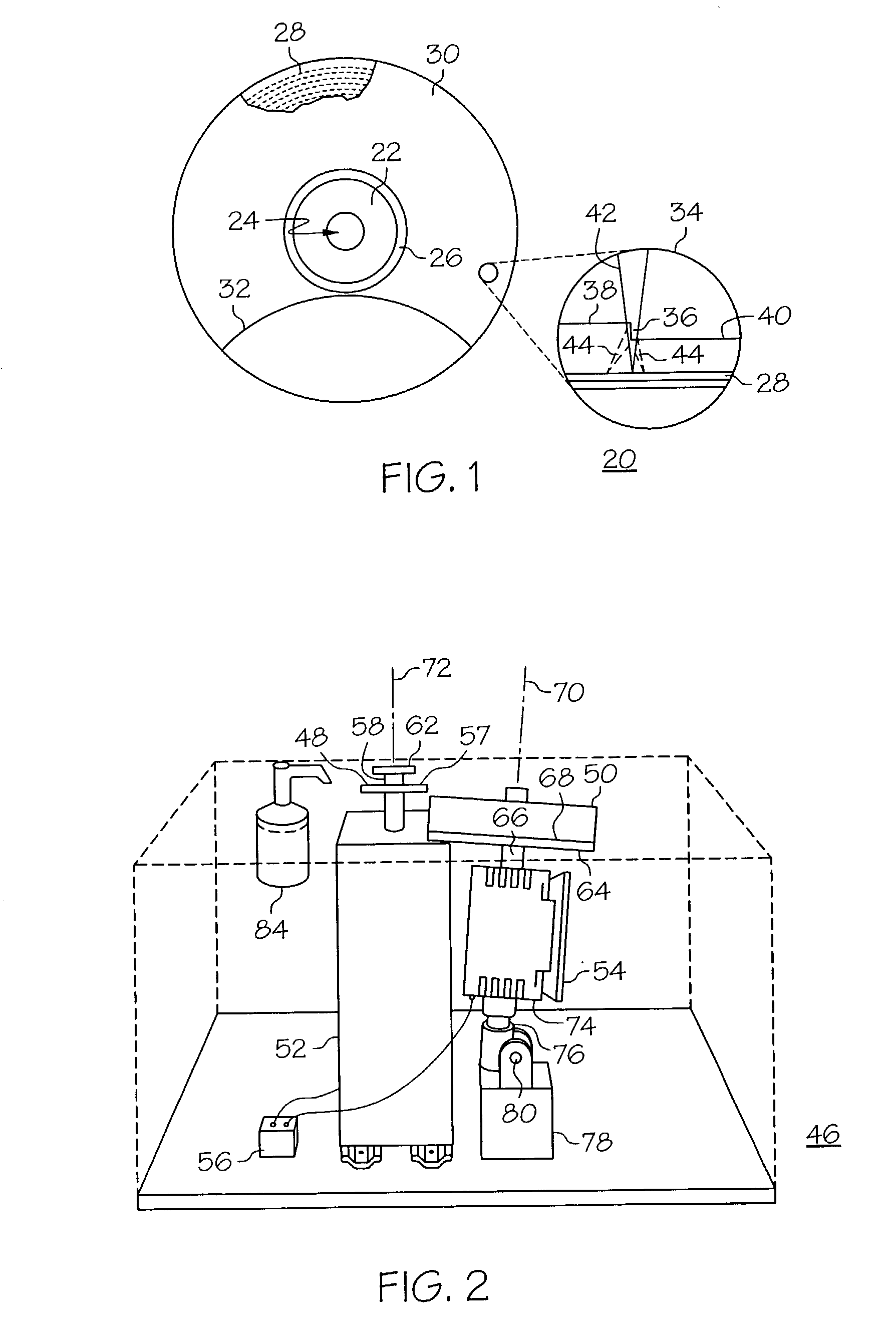 Apparatus and buffing element for reconditioning digital recording discs