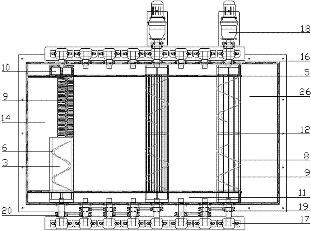 Coal classifying screen