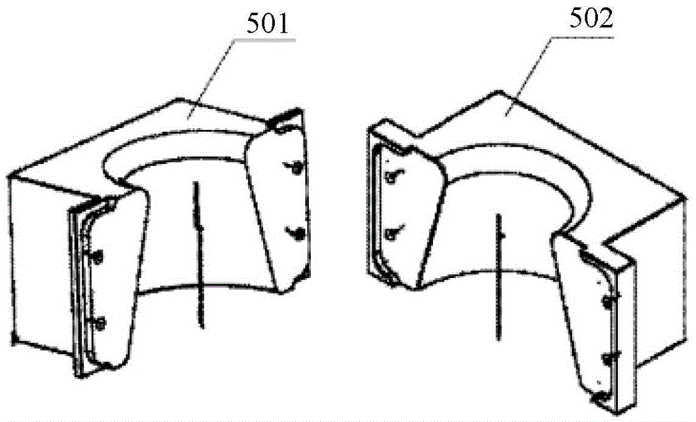 Brittle material tensile test fixture