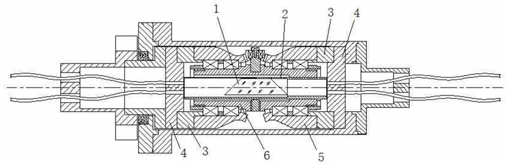 Collimator fixing end cover machining method and application thereof