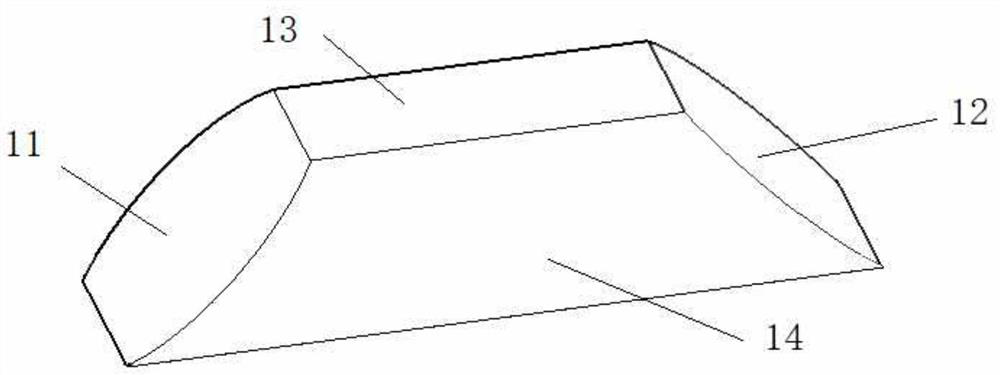 Collimator fixing end cover machining method and application thereof