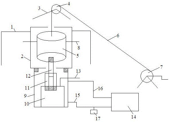 Special sealing lubricating grease pumpability detection apparatus for shield tunneling machine