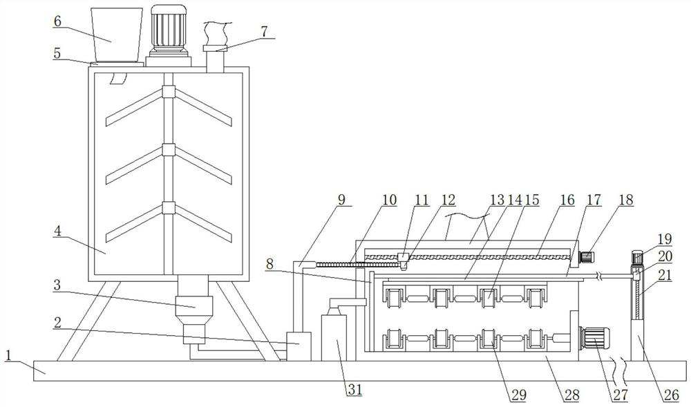 Concrete pole automatic production line