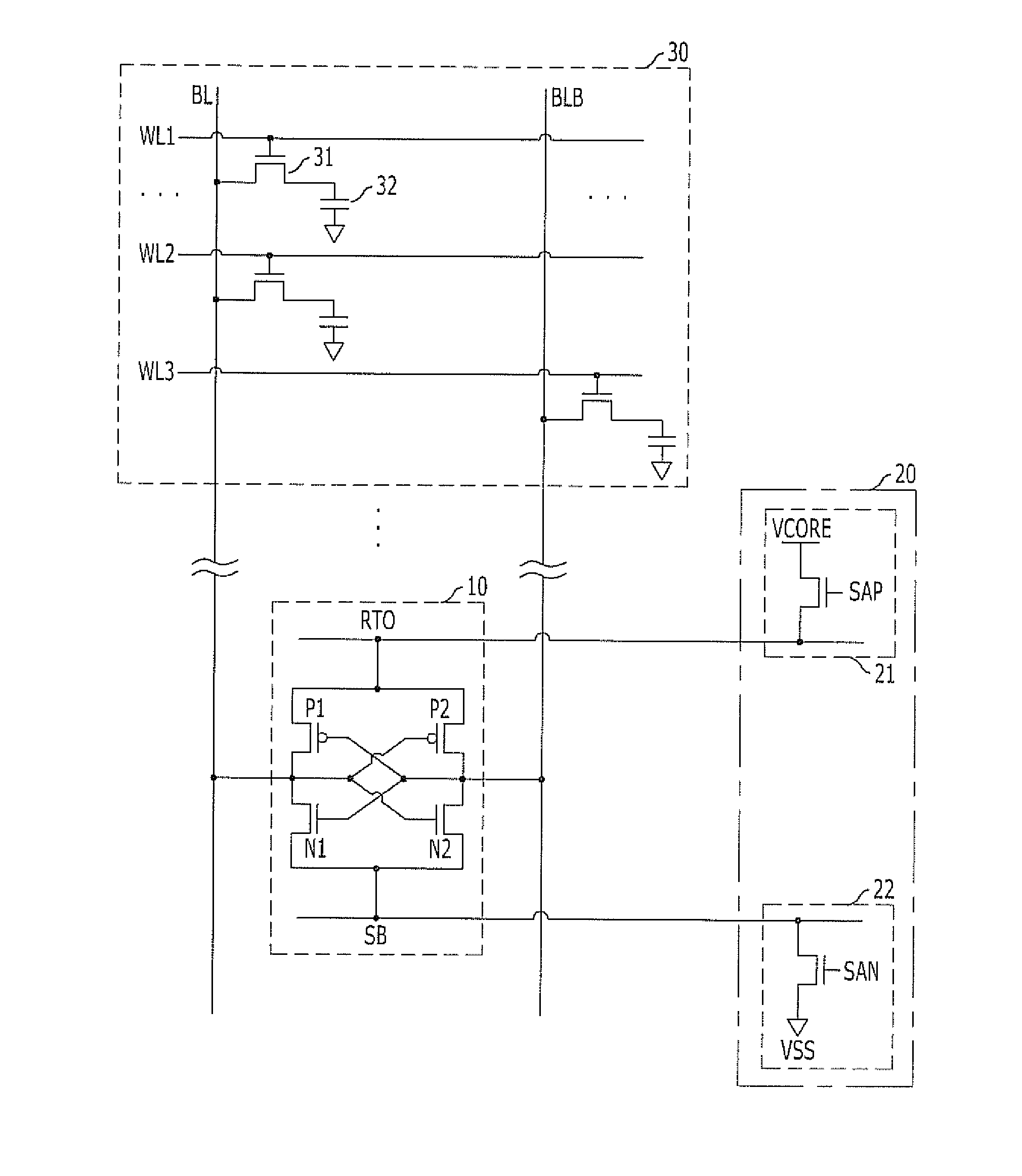 Amplifier circuit and semiconductor memory device