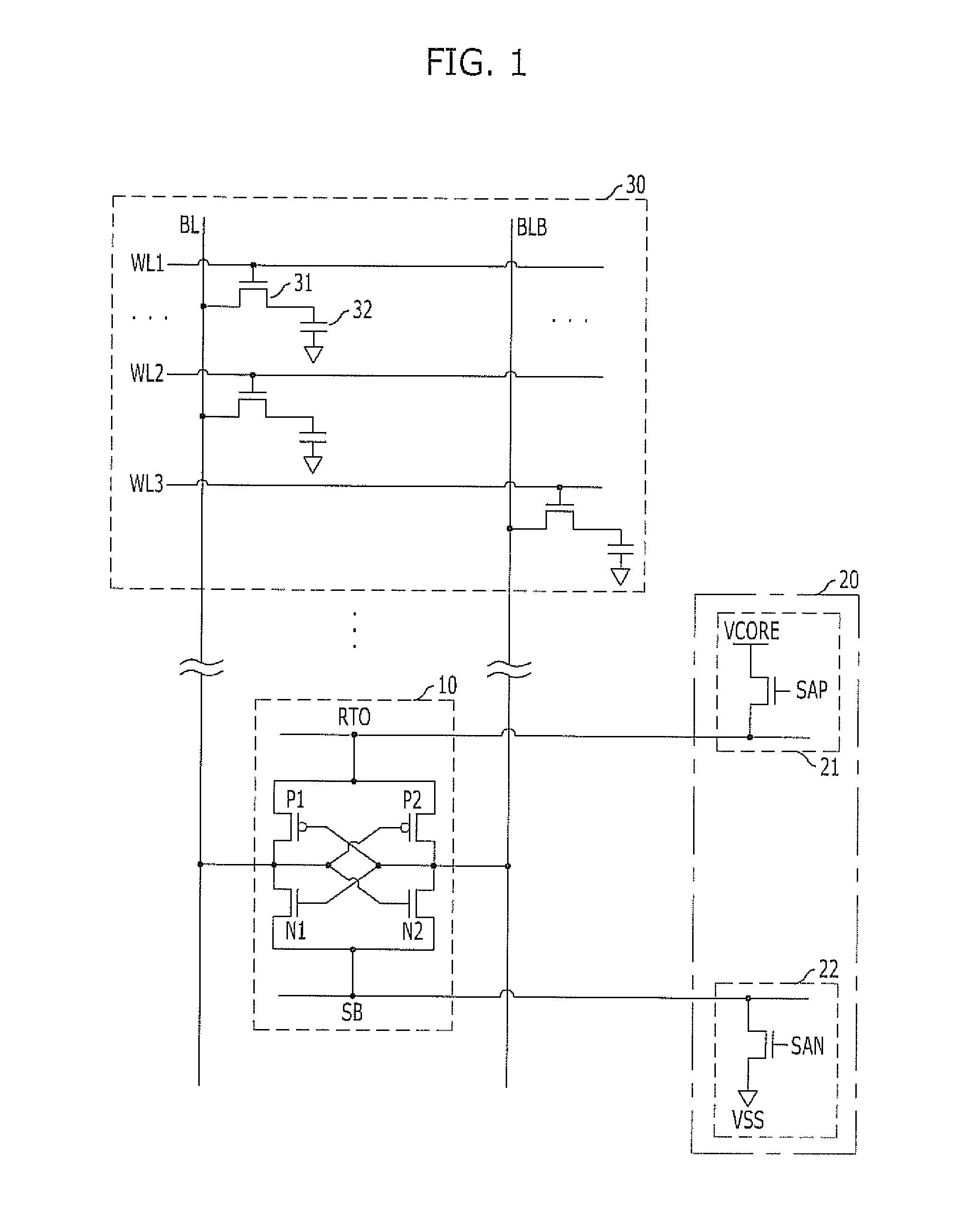 Amplifier circuit and semiconductor memory device