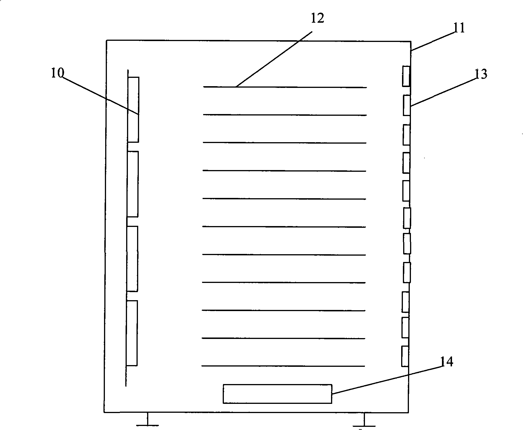 Seal heat treatment apparatus, manipulator apparatus and rigidification substrate method thereof