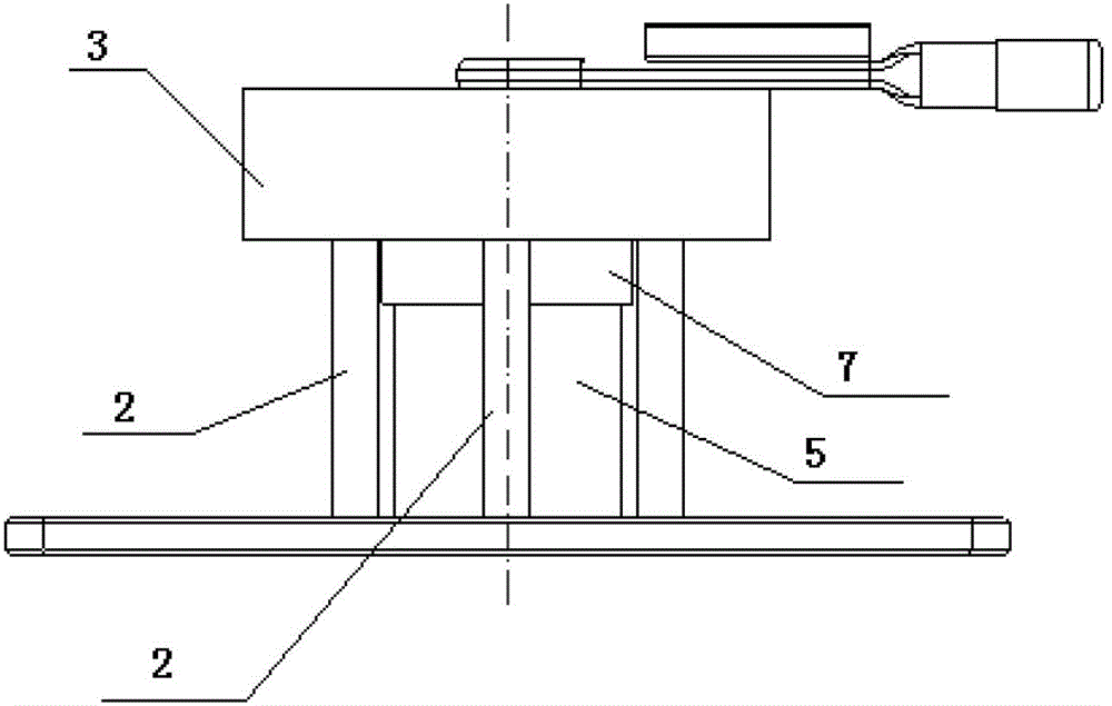 Car fuel tank cap lock torsion testing device