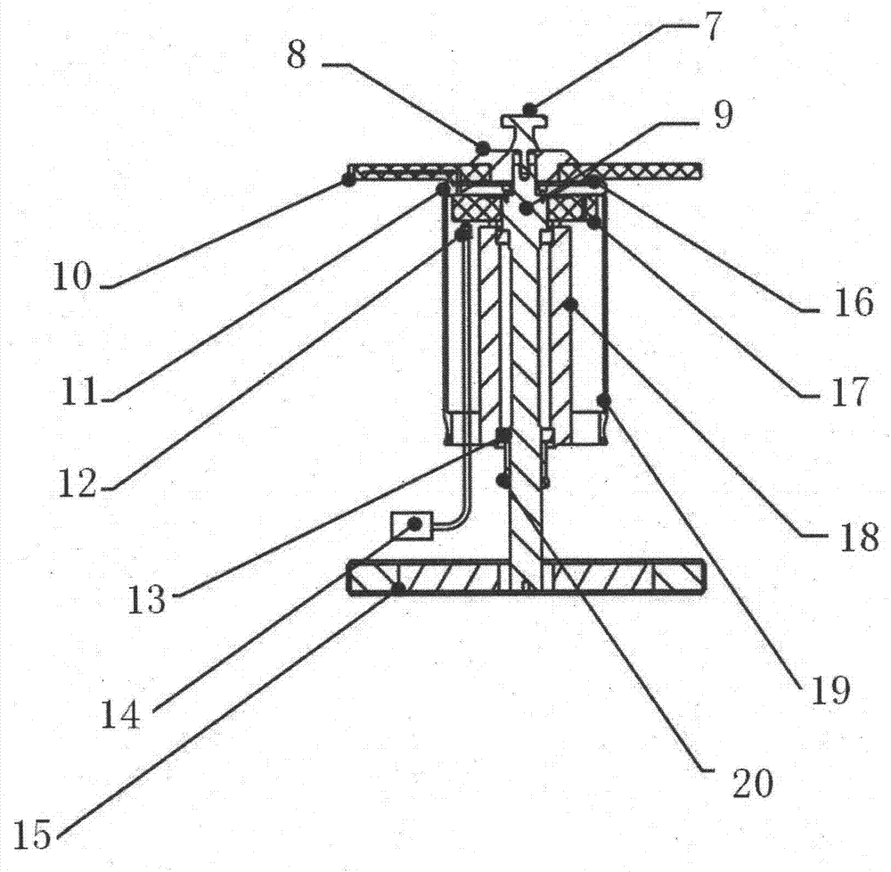 Penicillin bottle discharge device for lamp inspection machine