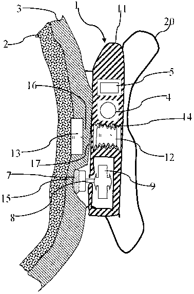 Acoustic transmission method and listening device