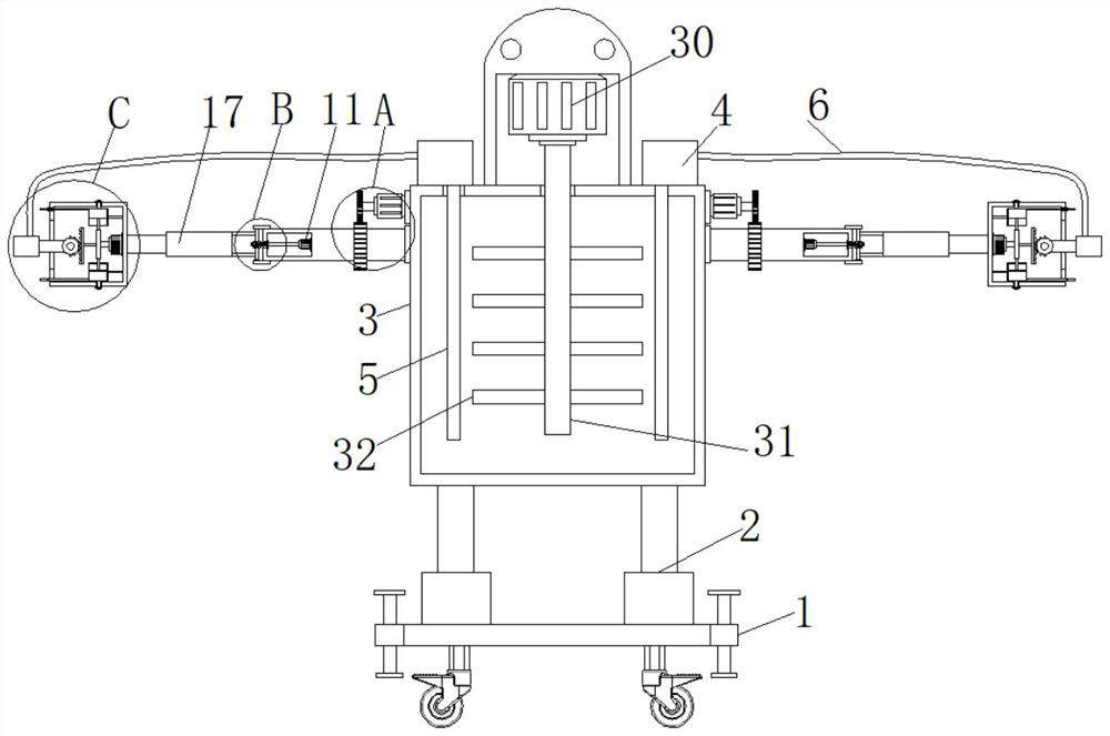 Intelligent copper-nickel alloy spraying anti-corrosion robot