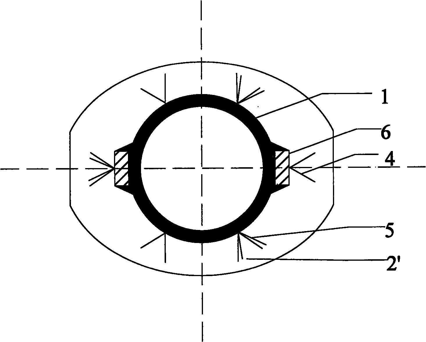 Slant-insert type molten iron pretreatment lance and manufacturing method thereof