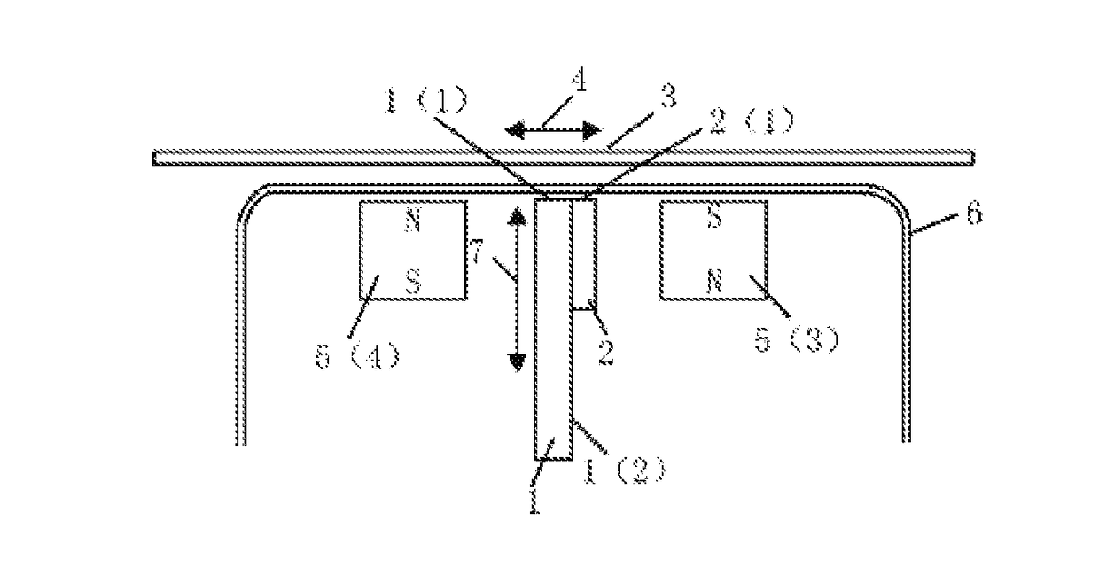 Magnetoresistive magnetic imaging sensor