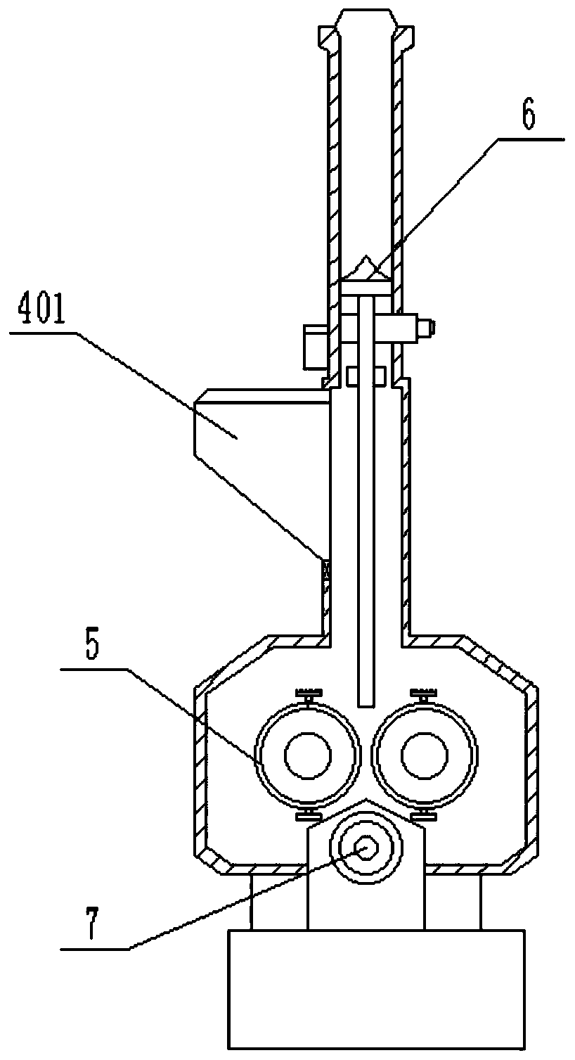 Rubber mixing formula using vulcanizing agent as well as production process thereof