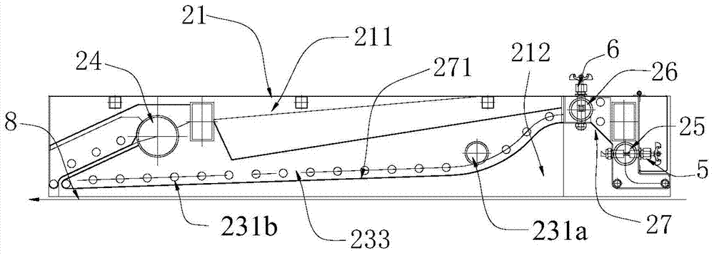 Paper humidifying device on paper making machine