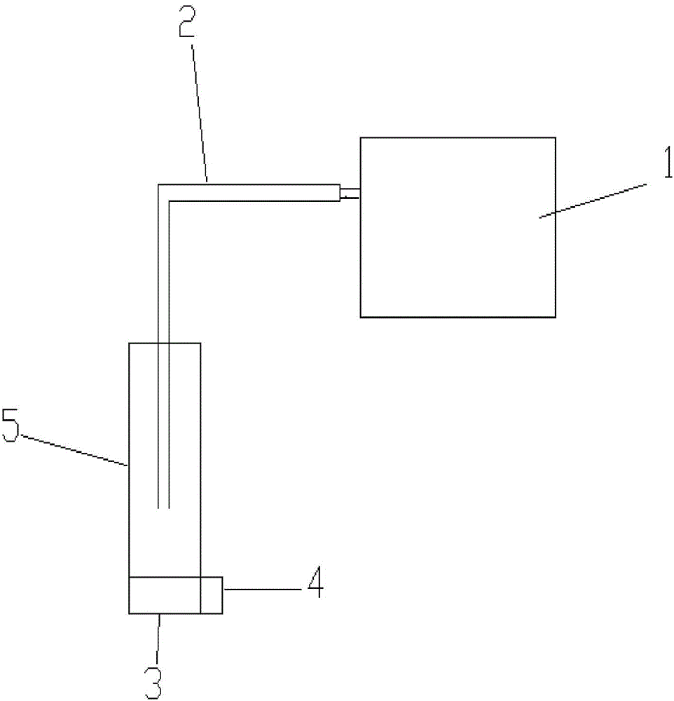 Sonar detection device for three-dimensional space of mine gob