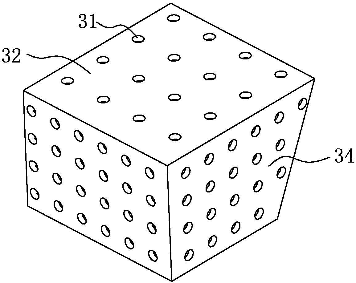 Bag-type dust remover with uniform air distribution and uniform air distribution method of bag-type dust remover