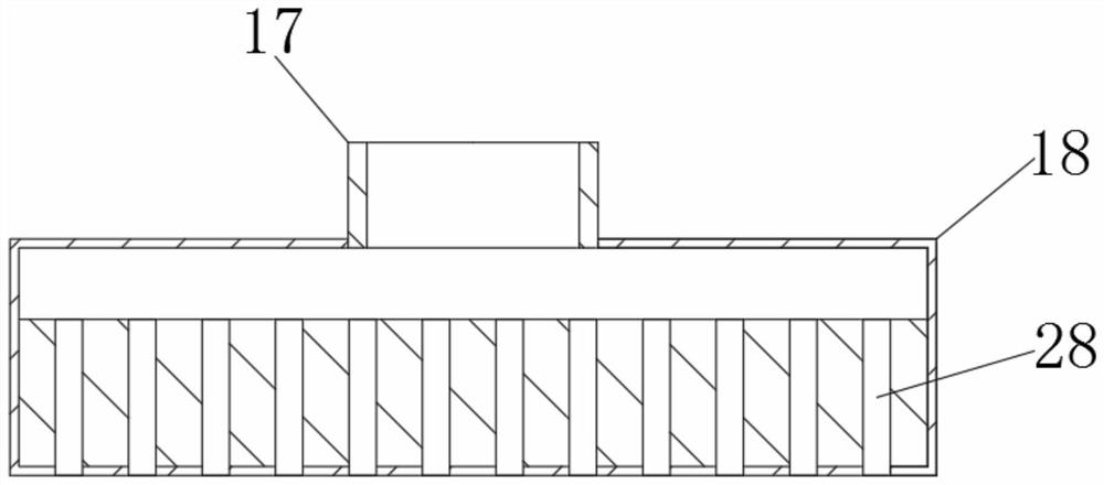 Preparation device of environment-friendly hierarchical pore structure carbon nanotube material