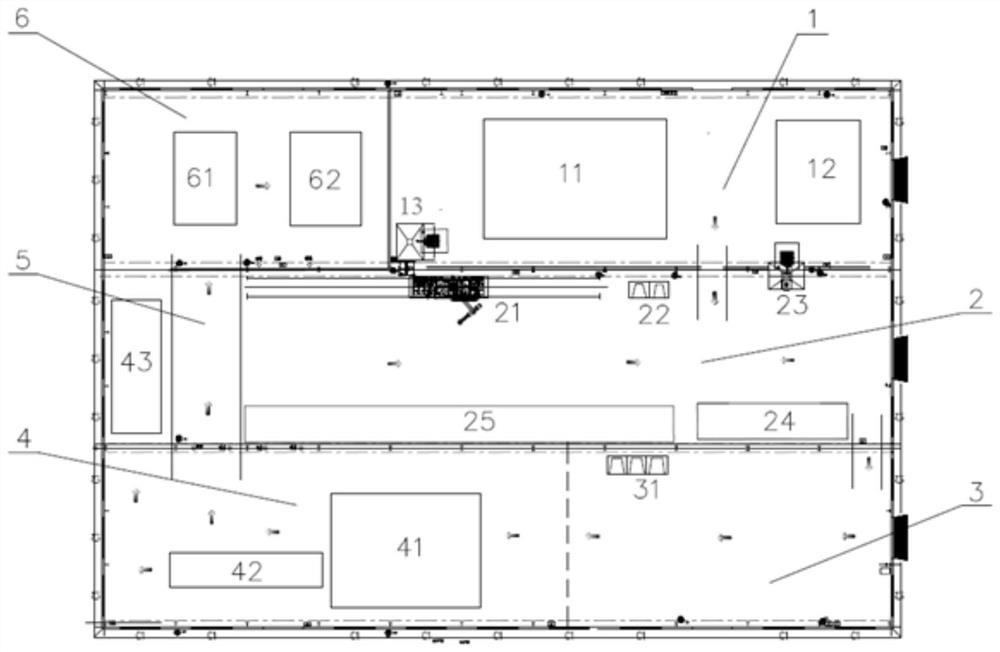 Aluminum alloy casting workshop and production scheduling method thereof