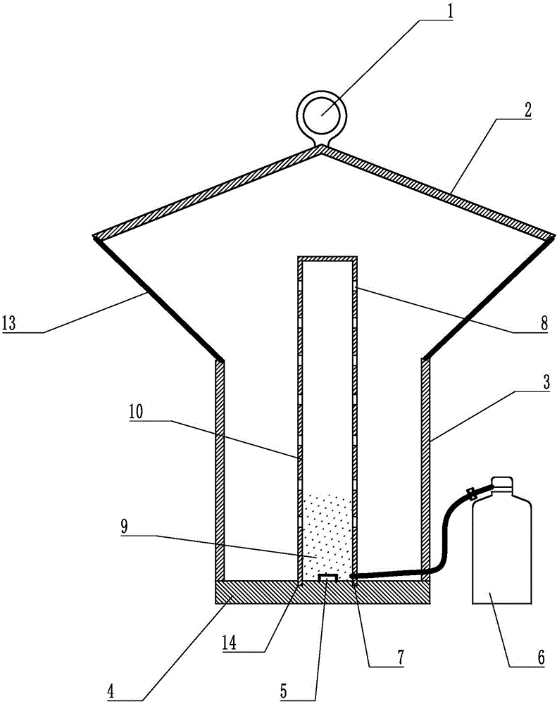 Portable tick trapping device