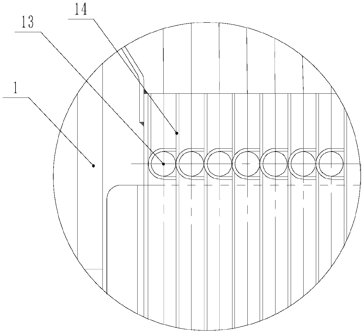 Heat exchanger for polypropylene chemical process