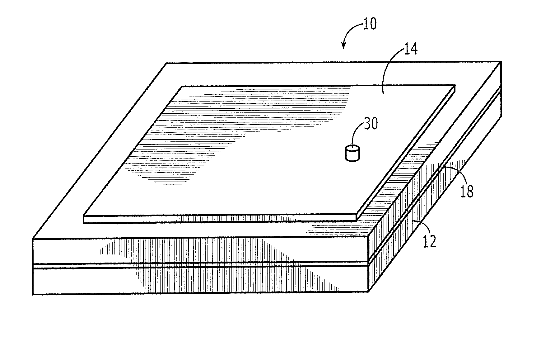 Installation tool and associated method for applying a patch to a surface