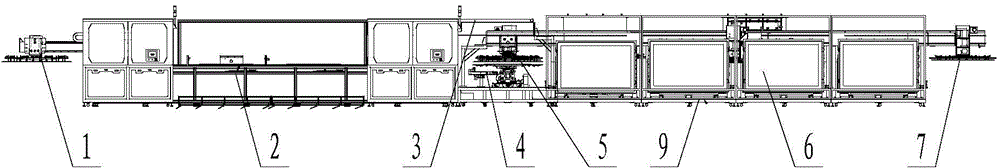 Large-size liquid crystal panel detection device