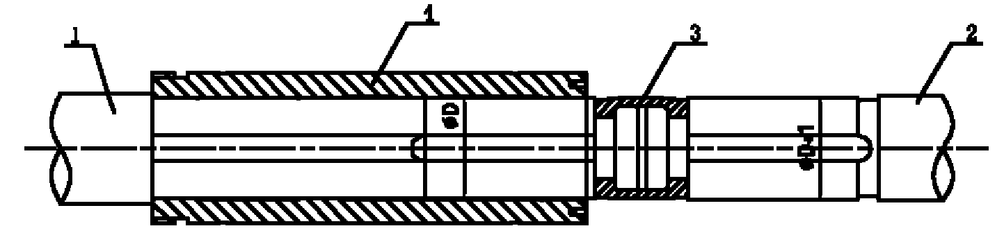 Improved pump shaft connecting structure of water circulating pump