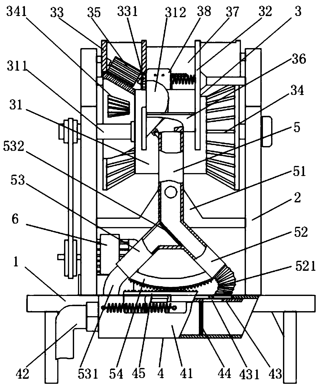 Automatic peanut shell and skin separator