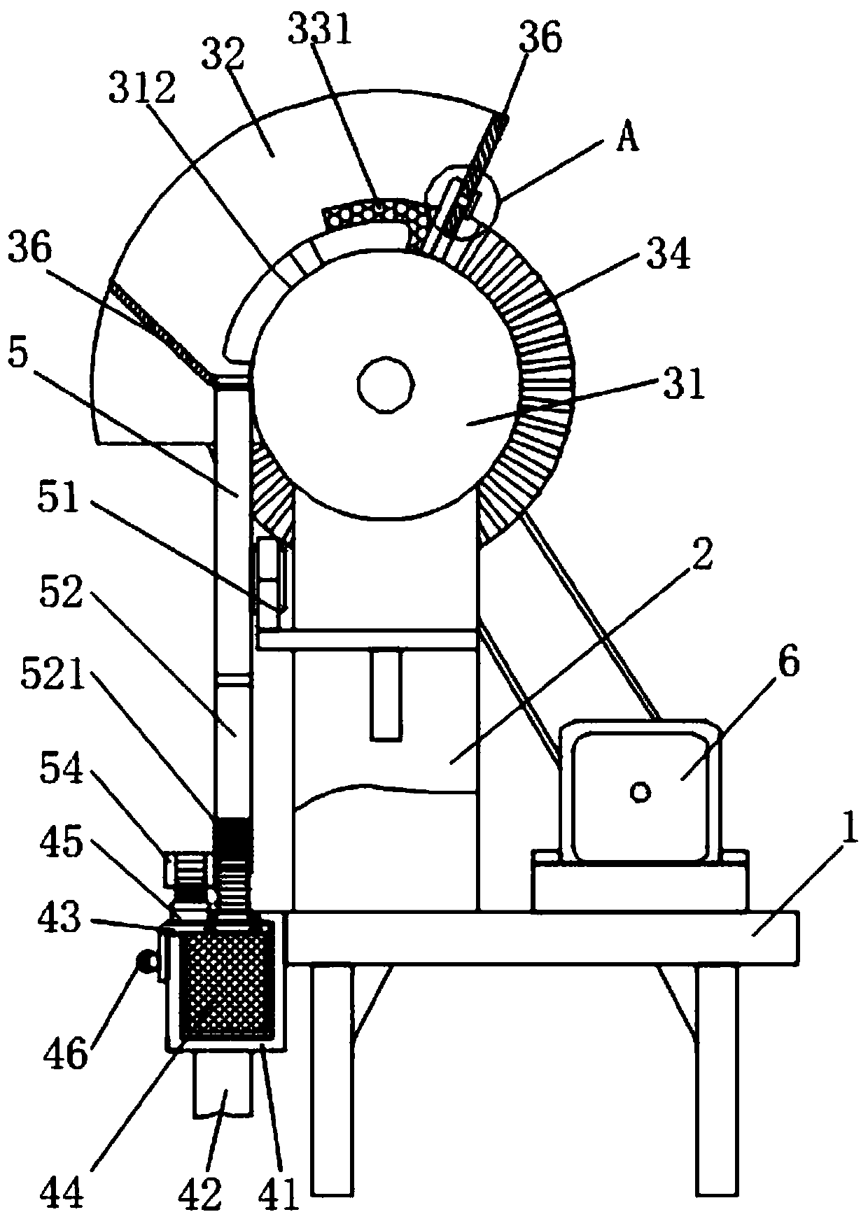 Automatic peanut shell and skin separator