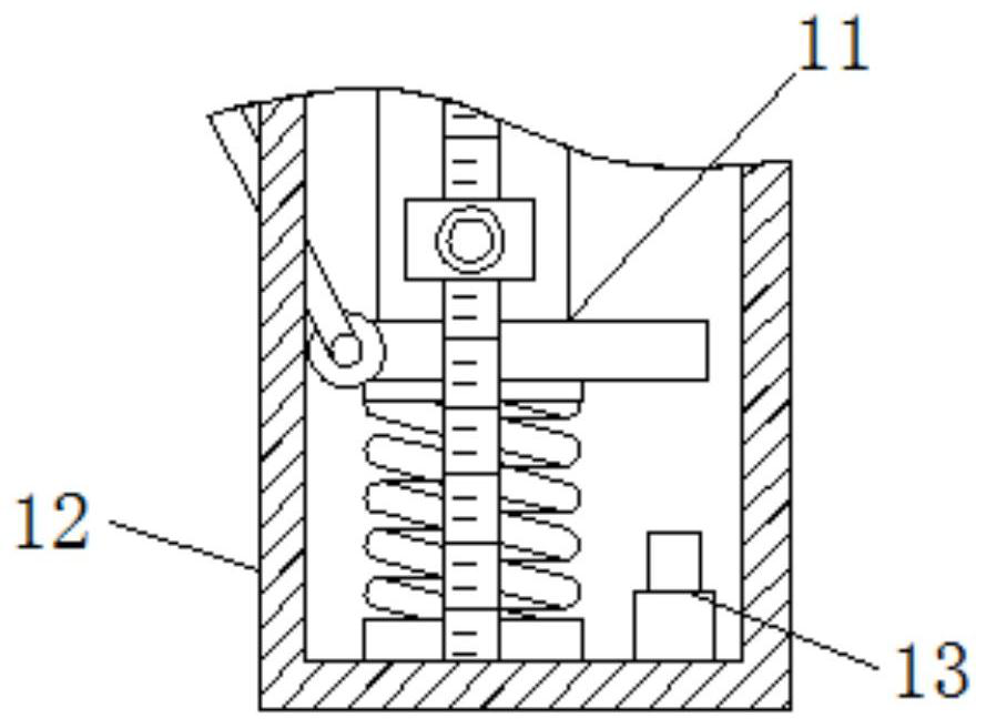 Computer case wood plate paint spraying device for intelligent manufacturing