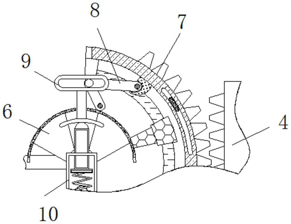 Computer case wood plate paint spraying device for intelligent manufacturing