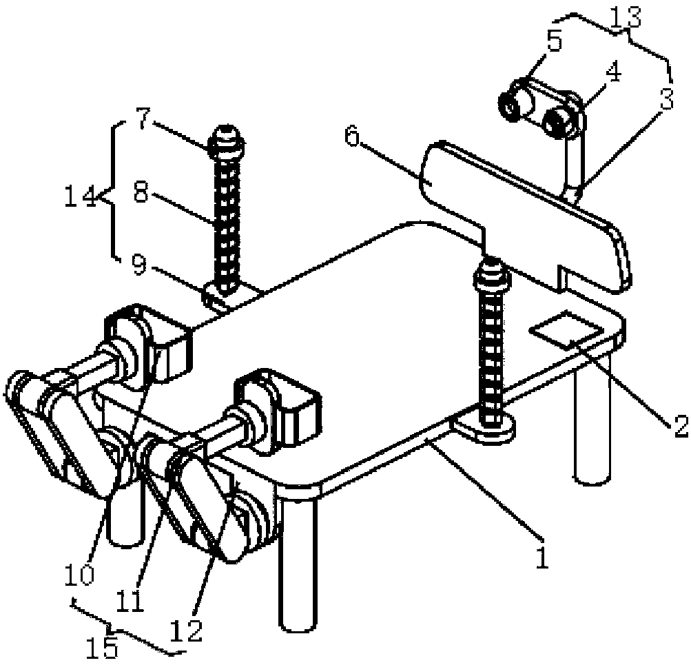 Multifunctional rehabilitation device applied to patients in neurology departments