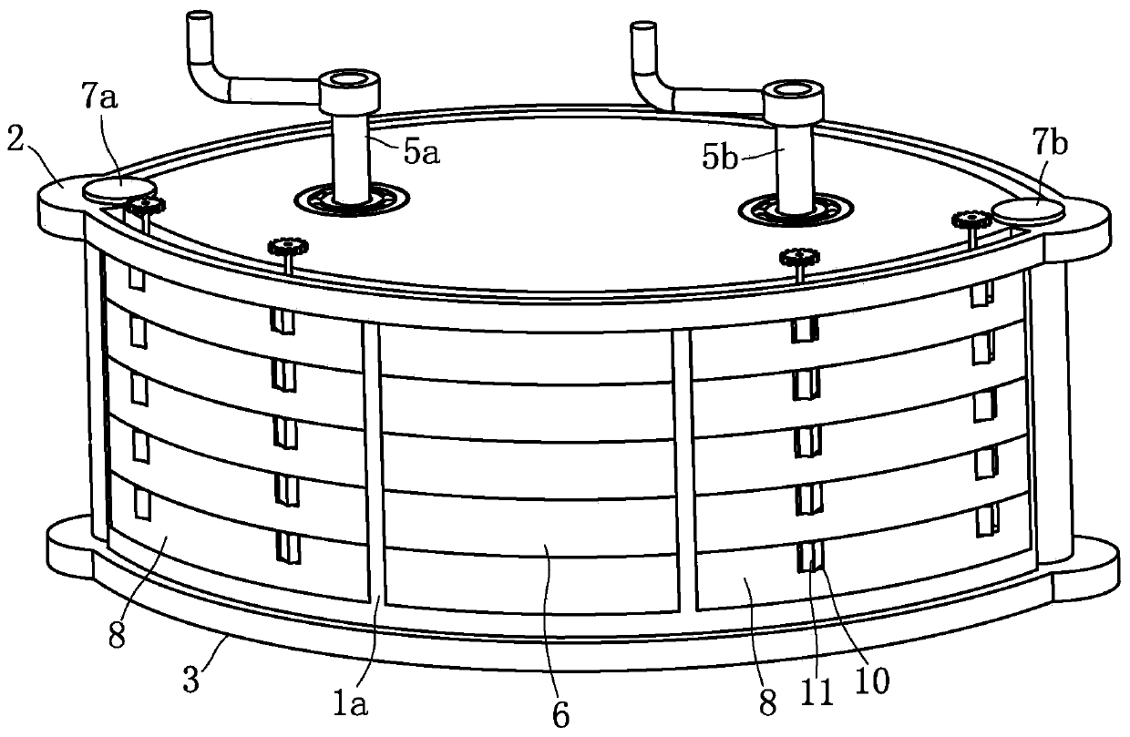 Color plate trapping device capable of continuously trapping insects