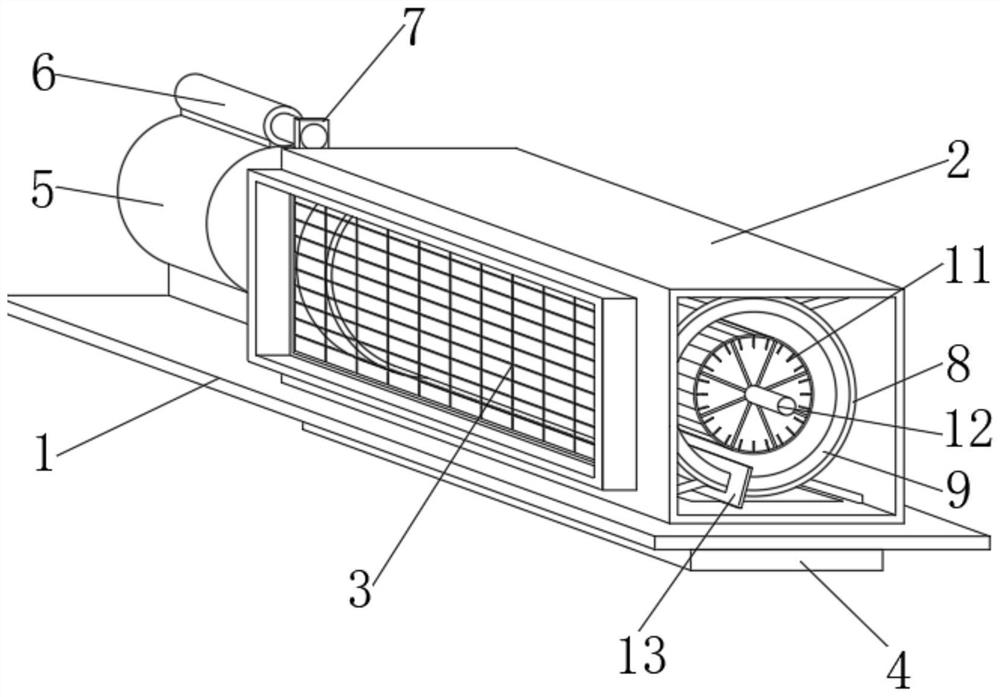 Ventilation equipment for elevator