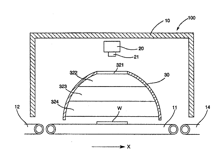 Foreign matter detecting apparatus and method