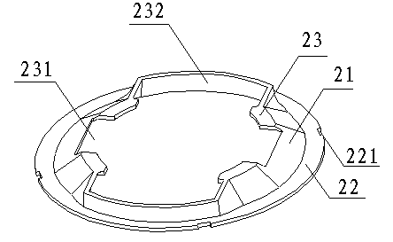 Wind collecting sheet of three-dimensional flow fan and three-dimensional flow fan